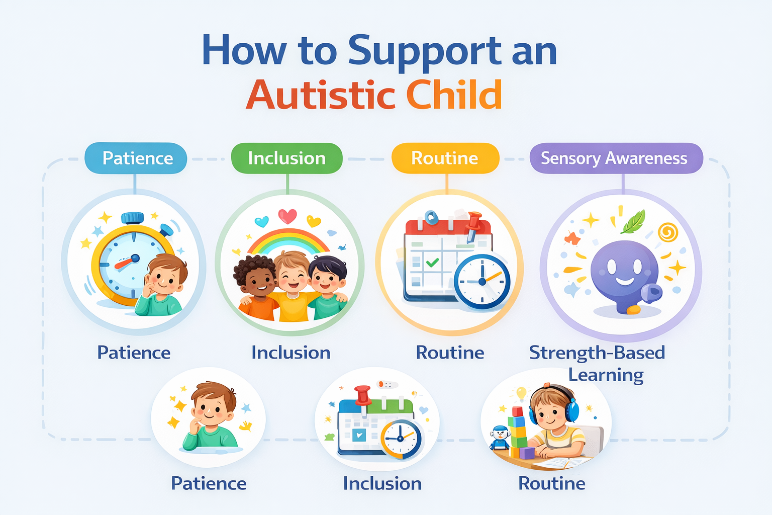 Supporting autism kids